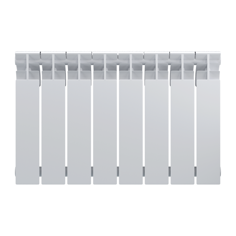 Alecord 500/80 10 секций. Радиаторы Петрович. Лицевая сторона радиатора Oasis.
