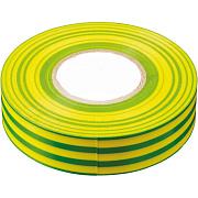 Лента изоляционная 013*15 мм. 20 м. желто-зеленая INTP01315-20 32832 STEKKER