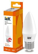 Светодиодная лампа IEK 7Вт, ECO C35, E27 (LLE-C35-7-230-30-E27)