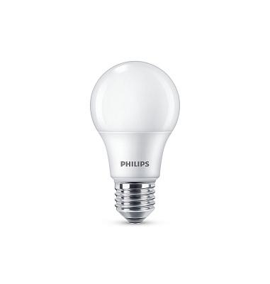 Лампа светодиодная 9 Вт E27 A60 6500К 950Лм матовая 220-240В груша LED Ecohome 929002299467 Philips