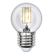 Светодиодная лампа Uniel LED G45 CL PLS02WH 6Вт, E27 (UL-00000196)