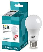 Светодиодная лампа IEK 15Вт, ECO A60 230В E27 (LLE-A60-15-230-40-E27)
