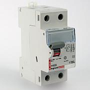 Устройство защитного отключения (УЗО) DX3 25А 2П двухполюсный C 30мА 411504 Legrand