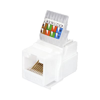 Коммутационный модуль keystone Jack 8P8C (RJ-45), UTP, 5e., SUPRLAN (10-0312)