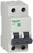 Автоматический выключатель Schneider Electric EASY9, B20, 20A, двухполюсный, 4,5кА (EZ9F14220)