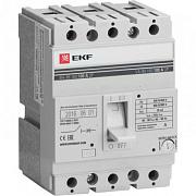 Автоматический выключатель EKF ВА-99/160, 100А, трехполюсный, 35кА (mccb99-160-100)