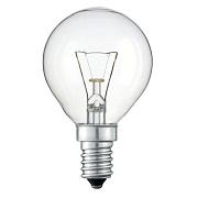 Лампа накаливания Philips P-45 clear, 60Вт, E14, ДШ декоративная шаровая, прозрачная (871150006699250)