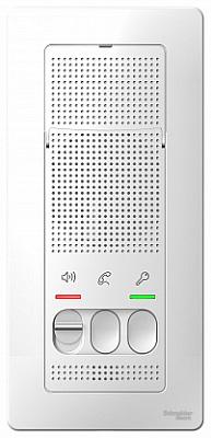 Переговорное устройство (домофон) Schneider Electric Blanca, белый, наружный (BLNDA000011)
