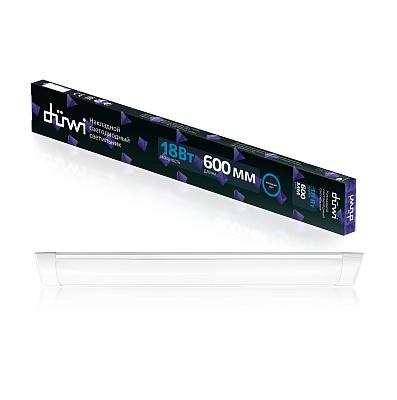 Светильник светодиодный ДПО 18Вт SPO-18-600 4000К 600мм матовый 1300Лм 230В IP20 25069 6 Duwi
