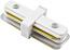 Коннектор белый I-обр.PTR CI-WH IP40 75×35×20 для трековых светильников Jazzway (5010765)