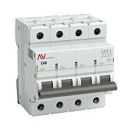 Автоматический выключатель EKF AVERES, C40, 4-х полюсный, C40, 6 кА (mcb6-4-40C-av)
