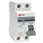 Выключатель дифференциального тока (УЗО) EKF PROxima ВД-100, 40А, 30 мА, AC, двухполюсный, однофазный, электромеханический тип (elcb-2-40-30-em-pro)
