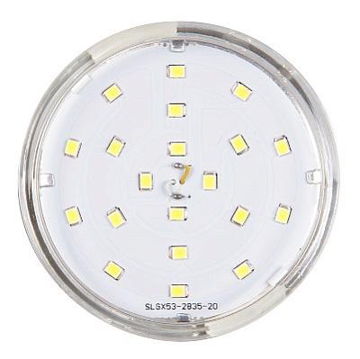 Светодиодная лампа Jazzway PLED-ECO 6Вт, GX53, прозрачная (2851970)