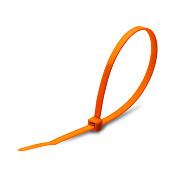 Стяжки кабельные КСС Float, 5х200мм, оранжевый, Fortisflex (82026)