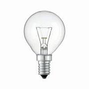 Лампа накаливания Philips P-45 clear, 40Вт, E27 ДШ декоративная шаровая, прозрачная (871150001186250)