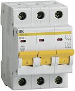 Автоматический выключатель IEK ВА 47-29 D40, 40А, трехполюсный, 4.5кА (MVA20-3-040-D)