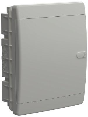 Корпус пластиковый ЩРВ-П-18 IP41 белая дверь UNION Compact UIC-KP13-V-18-41-K01 IEK