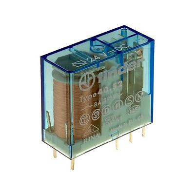 Реле 2 переключающих контакта, RT II, 8А, FINDER (405290240000)