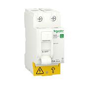 Выключатель дифференциального тока (УЗО) RESI9 25А 2P 30мА тип A, Schneider Electric (R9R61225)
