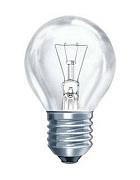 Лампа накаливания декоративная шар 40Вт Е27 прозрачная (ДШ 220-230-40, ГУП "Лисма")