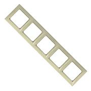 Рамка на 5 постов Legrand Valena, бежевая (774355)