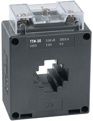 Измерительный трансформатор тока 150/5 ТТИ-30, без шины, 5 ВА, IEK (ITT20-2-05-0150)