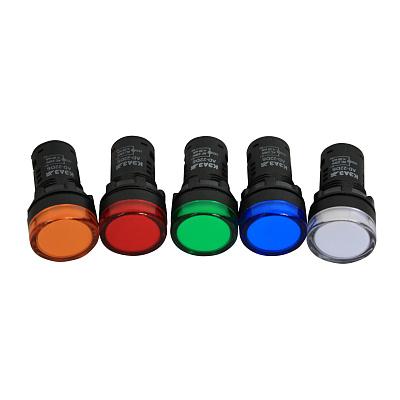 Лампа сигнальная AD22DS светодиодная матрица D22мм зеленый 230В КЭАЗ (238693)