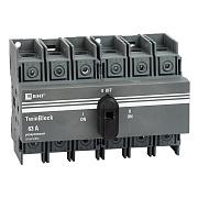Рубильник 63A 3P реверсивный c рукояткой для прямой установки TwinBlock tb-s-63-3p-rev EKF