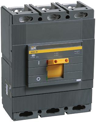 Автоматический выключатель IEK ВА 88-40, 630А, трехполюсный, 35кА (SVA50-3-0630)