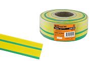 Термоусадочная трубка ТУТнг 40/20 желто-зеленая (50м/ролл), TDM (SQ0518-0094)