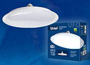 Лампа светодиодная 60Вт LED-U270-60W PLU01WH UFO, ТМ Uniel (UL-00004578)