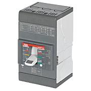 Выключатель автоматический 80А 3П трехполюсный 18kА XT1B 160 TMD 80-800 3p F F 1SDA066806R1 ABB