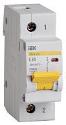 Автоматический выключатель IEK ВА 47-100 C80, 80А, однополюсный, 10кА (MVA40-1-080-C)