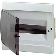 Щит распределительный встраиваемый ABB UNIBOX ЩРв-П, 12 модулей, прозрачная дымчатая дверь, с клеммниками, пластиковый (1SL0511A06)