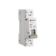 Выключатель автоматический ВА 47-63N 1P 4А (C) 4,5 кА PROXIMA M634104C EKF