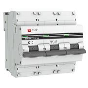 Автоматический выключатель PROxima, C10, 10 А, трехполюсные, EKF (mcb47100-3-10C-pro)