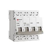 Выключатель автоматический ВА 47-63N 4P 40А (C) 4,5 кА PROXIMA M634440C EKF