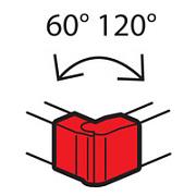 Внешний изменяемый угол 60° - 120° Metra 85x50 мм, Legrand (638022)