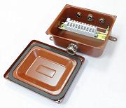Коробка соединительная КС-10 с латунными сальниками, ЗЭТА (zeta30335)
