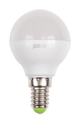 Светодиодная лампа JazzWay 9Вт, PLED-SP G45 5000K E14, 820Лм, 230/50 (2859600A)