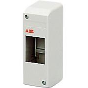 ABB Бокс настенный 2 модуля без двери белый 95х160х65мм IP40 (1SL2402A00) /1шт./