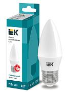 Светодиодная лампа IEK 7Вт, ECO C35, E27 (LLE-C35-7-230-40-E27)