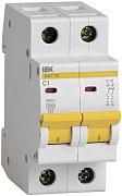 Выключатель автоматический 1А 2П двухполюсный характеристика B 4,5кА ВА47-29 MVA20-2-001-B IEK