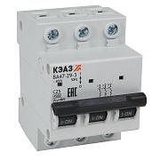 Автоматический выключатель модульный ВА47-29 3П C16А УХЛ3 (4,5кА) КЭАЗ (318286)