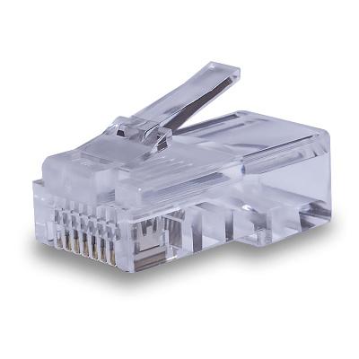 Коннектор 8P8C UTP 5e (RJ-45) с хедером, SUPRLAN (10-0226)