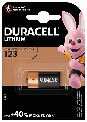 Батарейка CR123 Ultra BL1, Duracell (A0001263)