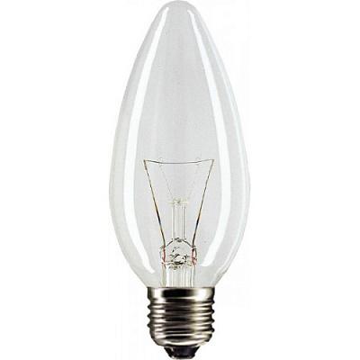 Лампа накаливания Philips B-35 clear, 40Вт, E14, ДС декоративная свеча, прозрачная (871150001163350)