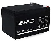 Аккумулятор 12В 12Ач  (срок службы до 3-5 лет) SF 1212 Security Force
