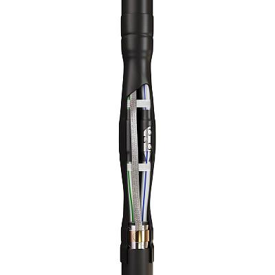 Муфта кабельная, соединительная 5ПСТ(б)нг-LS -1-Б 16/25 с броней, с болтовым соединителем КВТ(65588)