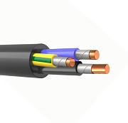 Кабель ВВГнг(A)-FRLS 3х2,5 ок(N,PE)-0,66 ИВКЗ 00-00003317 (2м), кусок продается целиком